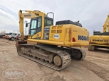 Back corner of used Komatsu Excavxxator